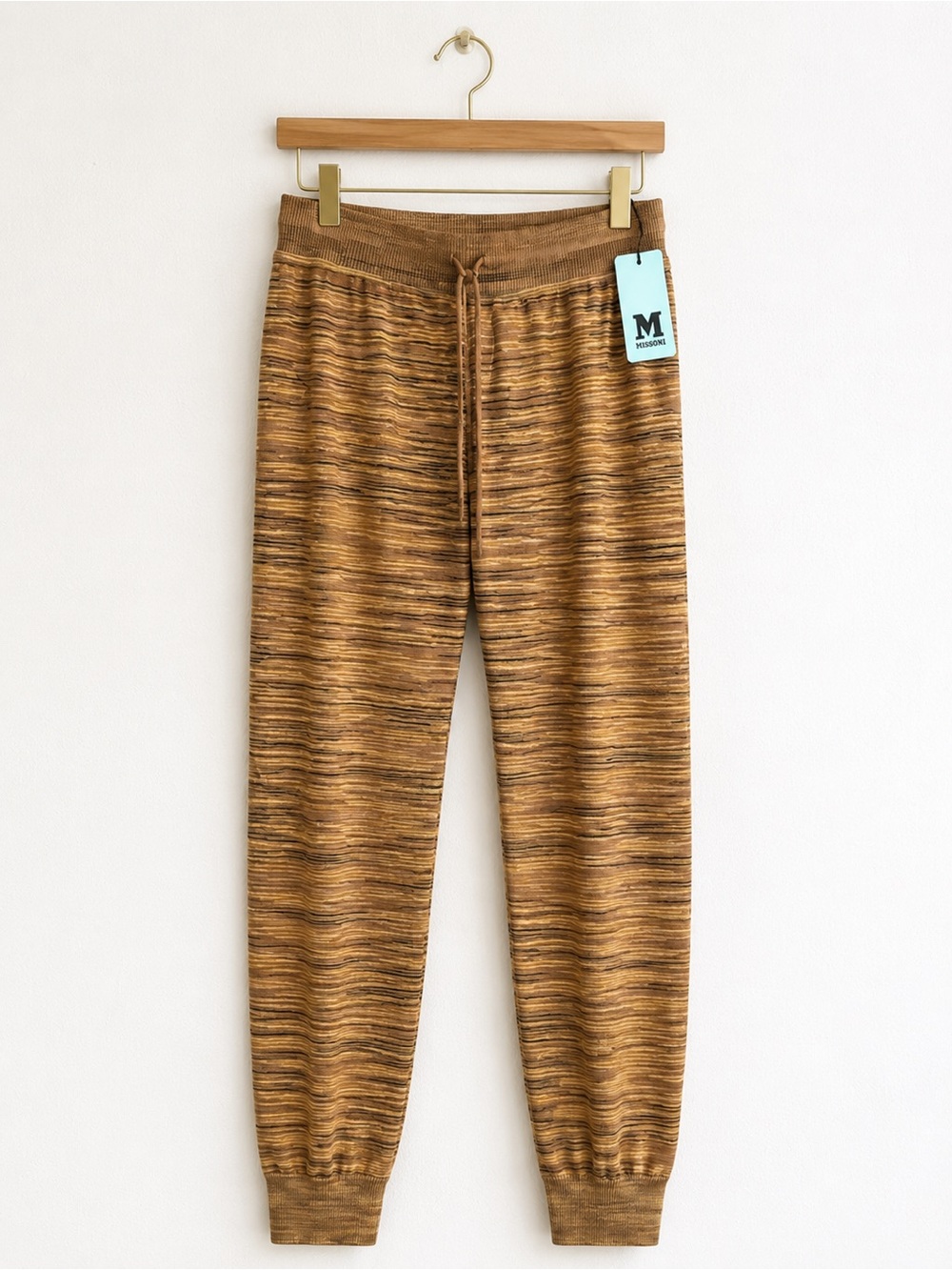 MISSONI Print Classic Print Jogger Pants - Size 40/US 6/8 - NWT - RARE